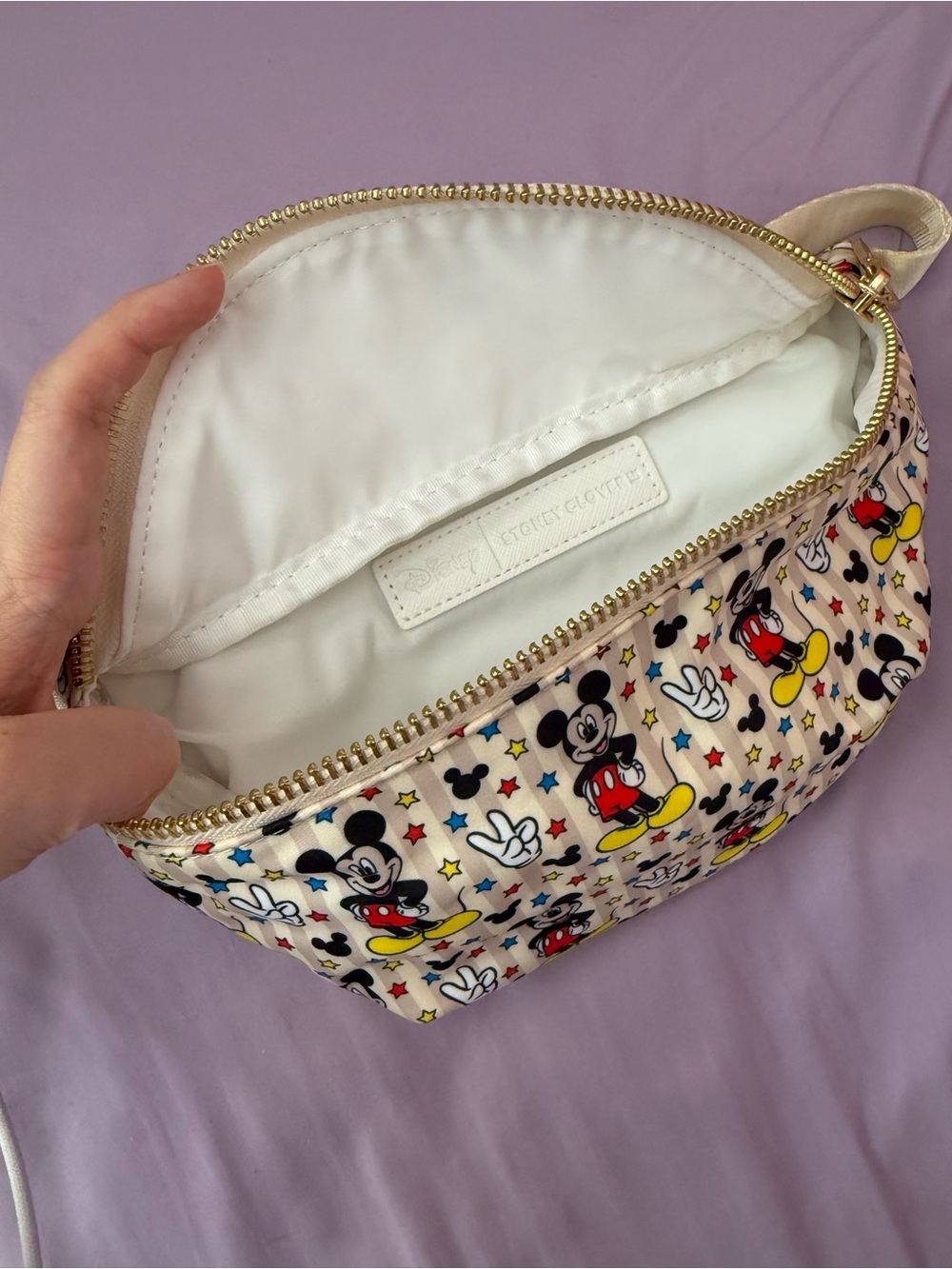 Stoney Clover Lane Disney Mickey Mouse Classic Fanny Pack - Picture 4 of 4